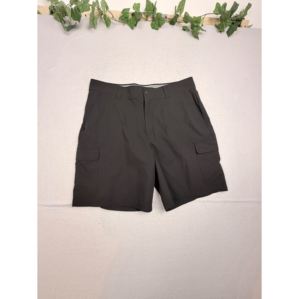 Orvis Mens Cargo Shorts‎ Size 38 Dark Grey Black Stretch Performance Hiking